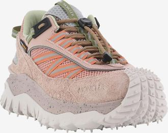 Moncler Niedrige Sneakers aus Cordura und Leder Trailgrip