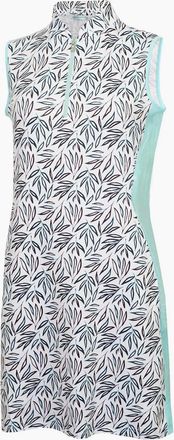 Calvin Klein Womens G Zip Neck Knee Length Shift Dress - Botprnt - Size: 16