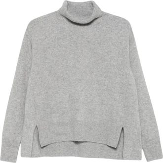 C.T. Plage Roll Neck Sweater - Dames - Coltruien - Grijs - XS - Truien & Vesten