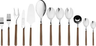 Mepra Fantasia Flatware Set - 67 Pieces in Tobacco at Nordstrom