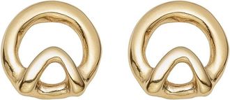 UNOde50 Round Glow Link Earrings