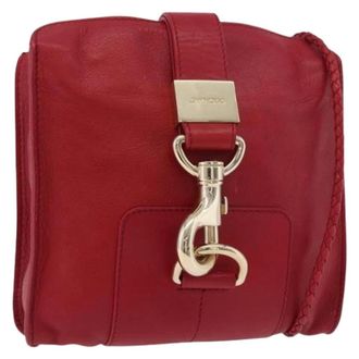 Jimmy Choo London Pre-owned Cross Body Bags, female, Red, Size: ONE SIZE Pre-owned Shoulder Bag