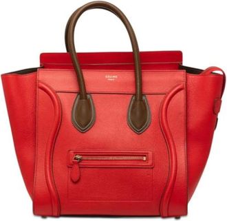 Celine Borsa Tote Pre-owned Luggage - - Pre-owned - Donna - Rosso - ONE SIZE