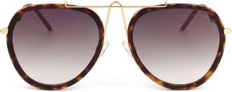 Ana Hickmann HI3070 G21 Womens Sunglasses Tortoiseshell Size 58