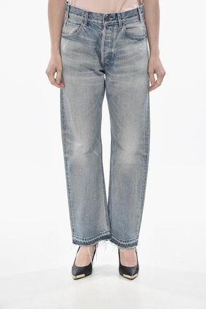 Celine Jeans a Gamba Dritta con Lavaggio Chiaro 22cm Celine