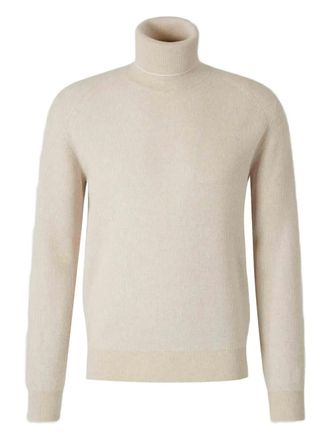 Brioni ribbed sweater - men - Cashmere/Wool - 54 - Neutrals