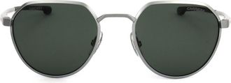 Carrera Mens Silver Tone Round Sunglasses CARDUC 036/S-1