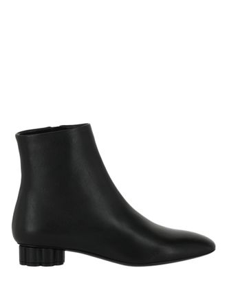 Ferragamo Molfetta 30 Heel Booties - Narrow Width