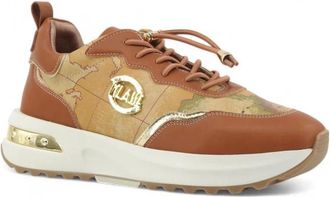 Alviero Martini 1A Classe Platform Sneaker - Dames - Sneakers - Bruin - 39 EU - Leer - Schoenen
