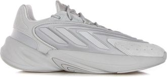 adidas Lage Sneaker met Omsluitende Pasvorm - Heren - Hardloopschoenen - Grijs - 45 1/3 EU - Leer - Fitness