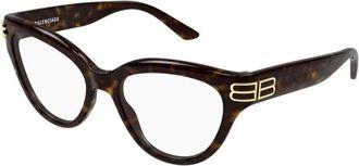 Balenciaga Bb 0436O 002 Bril - Dames - Brillen - Bruin - 55 MM - Accessoires