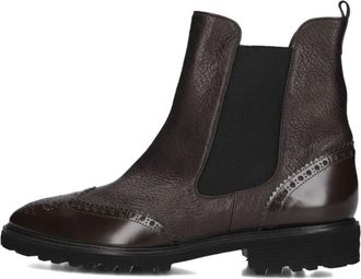 Brunate Dames Enkellaarsjes 18119 - Dames - Chelseaboots - Bruin - 37 EU - Leer - Schoenen