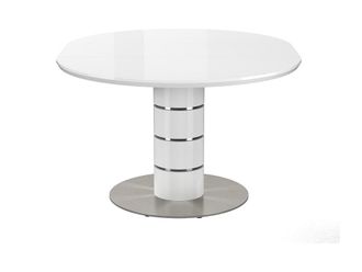 VENTE-UNIQUE.COM Mesa de comedor madera blanco