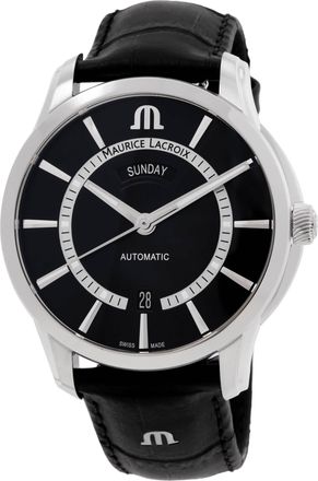 Maurice Lacroix Pontos Automatic Black Dial Watch PT6358-SS001-332-2