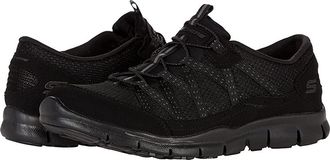 Skechers Gratis - Strolling Womens Shoes Black : 6.5 M, Synthetic/Textile