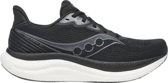 Saucony Mens Triumph 23 Sneaker In Black/white