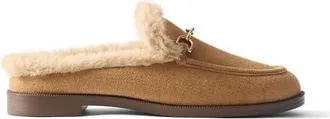 Rothy's The ReVelvet Apr&egrave;s Loafer Mule in Revelvet Pecan at Nordstrom, Size 10.5