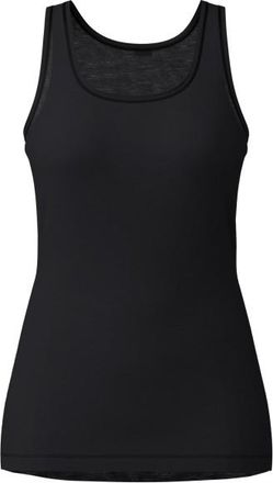LOEFFLER Singlet Merino Light Merinounterw&auml;sche f&uuml;r Damen | schwarz