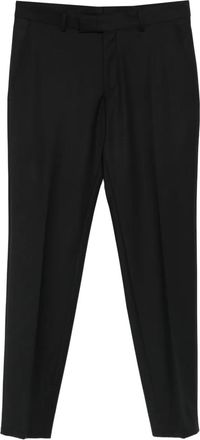 Karl Lagerfeld Pantaloni sartoriali con pieghe - Nero