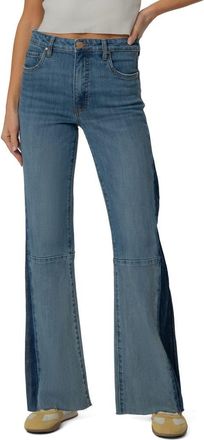 Kut from the Kloth Lulu Fab Ab High Waist Flare Jeans in Rewarding at Nordstrom, Size 10