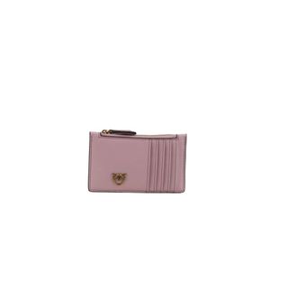 Pinko Wallets & Cardholders, female, Pink, Size: ONE SIZE Porta carte con zip