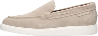 Stefano Lauran Heren, Schoenen, Beige, Maat: 45 EU Linnen