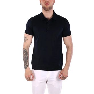 Karl Lagerfeld Heren, Tops, Blauw, Maat: XL Katoen