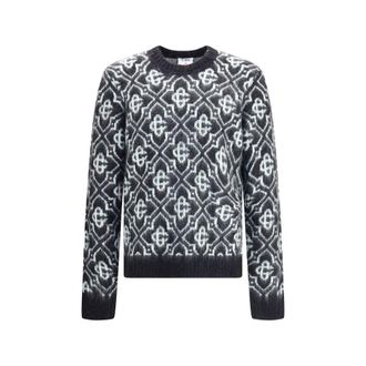 Casablanca Black Nylon Mens Sweatshirt