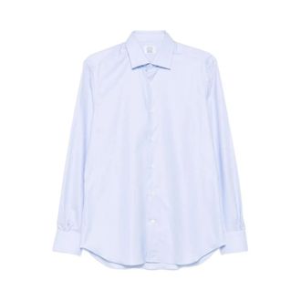 Mazzarelli Heren, Overhemden, Blauw, Maat: L