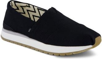 Toms Alpargata Resident Plus Slip-On Sneaker in Black at Nordstrom, Size 9.5