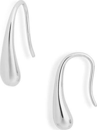 Nordstrom Rack Polish Teardrop Earrings in Silver at Nordstrom Rack