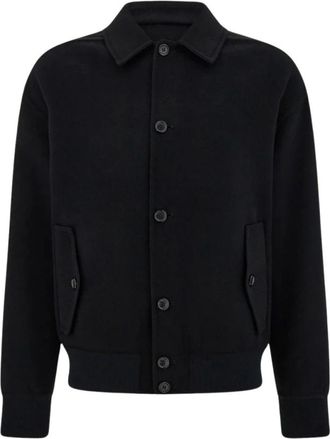 Ferragamo Blouson - Heren - Bomber jackets - Zwart - M - Jassen