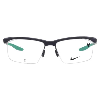 Nike Demo Rectangular Mens Eyeglasses NIKE 7402 034 56