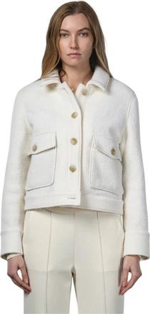Mason's Odette Jas - Dames - Zomerjassen - Beige - L - Wol - Jassen