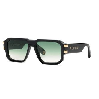Philipp Plein Spp230 700J Sunglasses - male - Philipp Plein - Sunglasses - Black - 58 MM - Accessories
