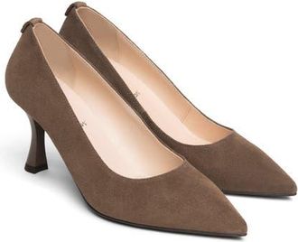 Nero Giardini Pointed Toe Pump in Chocolate at Nordstrom, Size 36