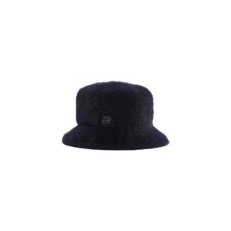 Cinzia Rocca Stijlvolle Jas voor Vrouwen - Dames - Hoeden - Blauw - ONE Size - Accessoires