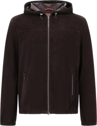 Herno Capra Jacket - Heren - Sweatshirts & Hoodies - Bruin - Maat: XL Su&egrave;de