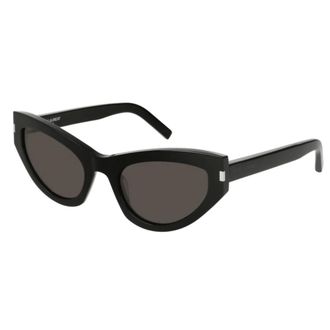 Saint Laurent Sunglasses, unisex, Black, Size: 54 MM Grace Sunglasses - Style Statement