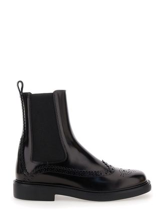 Tod's Leather Chelsea Boots