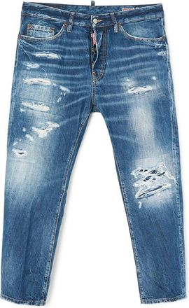 Dsquared2 BRO VINTAGE WASH JEANS Size: 52, colour: BLUE