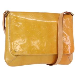 Louis Vuitton Pre-owned Cross Body Bags, female, Beige, Size: ONE SIZE Pre-owned Leather Cross Body Bag