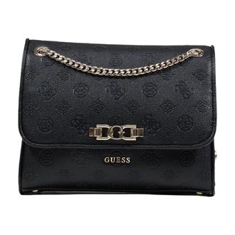 Guess Cross Body Bags, female, Black, Size: ONE SIZE Anise Convertible Xbody Flap