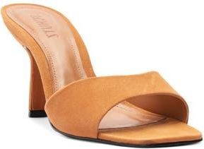 Schutz Posseni Slide Sandal in Cuoio Brown at Nordstrom Rack, Size 5.5