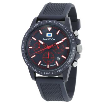 Nautica Chronograph Quartz Blue Dial Mens Watch NAPNOS4S2