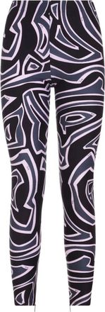 Pucci Leggings In Lycra Stampa Labirinto-Donna