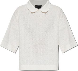 Emporio Armani Donna, Top, Bianco, XS, new