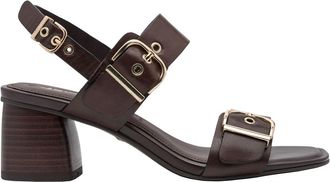 Tamaris Leren wandelsandalen met hiel