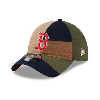 New Era 9Twenty Boston Red Sox Patchwork Cap - Heren - Petten - Veelkleurig - ONE Size - Katoen - Accessoires