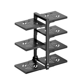 OEM Portapentole Regolabile In Altezza, Struttura In Acciaio Resistente, Colore Nero